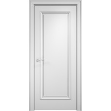 Межкомнатная дверь Мебель-Массив Сицилия 1 Эмаль белая полотно глухое