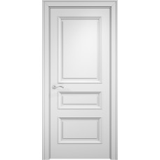 Межкомнатная дверь Мебель-Массив Сицилия 3 Эмаль белая полотно глухое