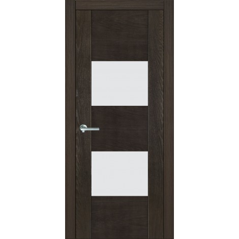 Межкомнатная дверь Мебель-Массив Толедо Пепельный дуб полотно с остеклением (стекло матовое)