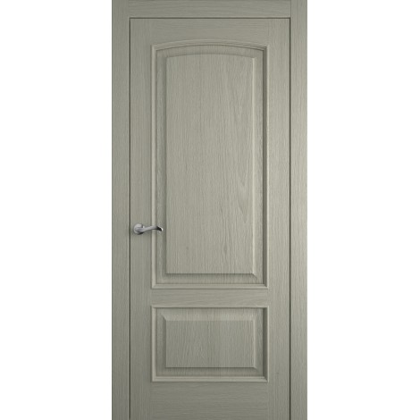 Межкомнатная дверь Мебель-Массив Венеция Эмаль RAL 7044 без патины полотно глухое