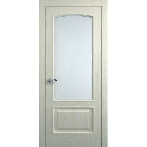 Межкомнатная дверь Мебель-Массив Венеция Эмаль RAL 1013 без патины полотно с остеклением