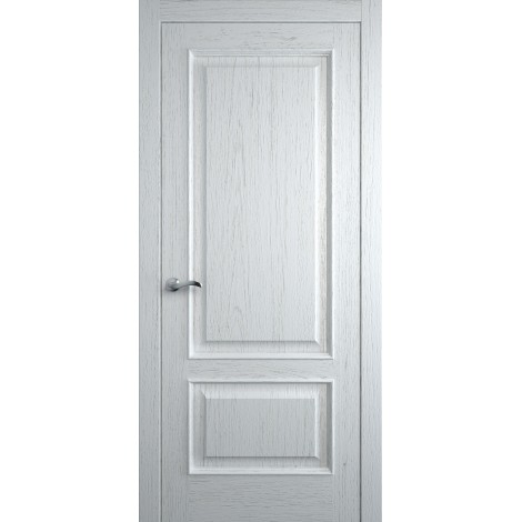 Межкомнатная дверь Мебель-Массив Верона Эмаль белая на дубе без патины полотно глухое