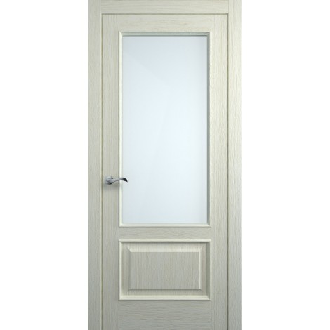 Межкомнатная дверь Мебель-Массив Верона Эмаль RAL 1013 без патины полотно с остеклением