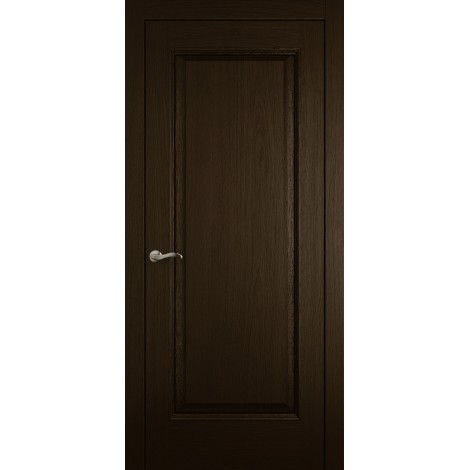 Межкомнатная дверь Мебель-Массив Виченца Темный дуб без патины полотно глухое