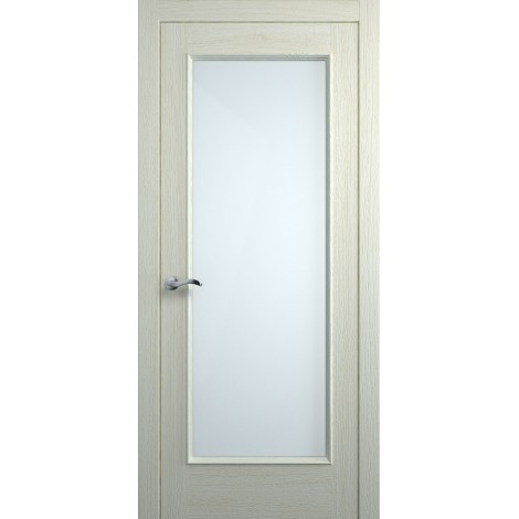 Межкомнатная дверь Мебель-Массив Виченца Эмаль RAL 1013 без патины полотно с остеклением