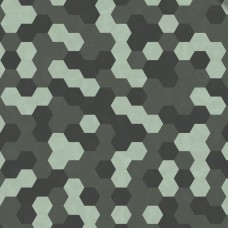 ПВХ плитка Moduleo Moods Big Hexagon 420 орнамент из планок формы Большой шестиугольник
