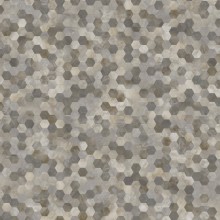 ПВХ плитка Moduleo Moods Hexagon Duo 335 орнамент из планок формы Шестиугольник