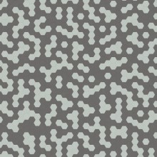 ПВХ плитка Moduleo Moods Hexagon Duo 338 орнамент из планок формы Шестиугольник