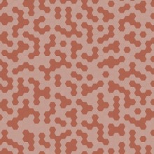 ПВХ плитка Moduleo Moods Hexagon Duo 340 орнамент из планок формы Шестиугольник