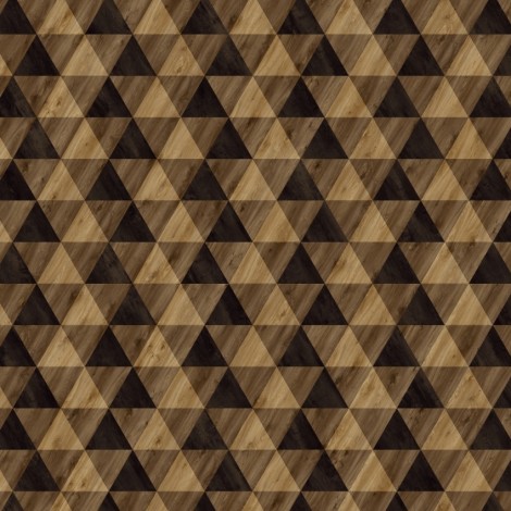 ПВХ плитка Moduleo Moods Triangles 362 орнамент из планок формы Треугольник