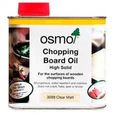 Масло Osmo 3099 с твердым воском для разделочных досок бесцветное матовое Chopping Board Oil 500 мл