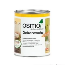 Масло Osmo 3115 цветное непрозрачное светло - серое Dekorwachs Deckend 750 мл