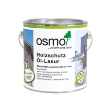 Защитное масло-лазурь OSMO 1140 Агат для древесины с эффектом серебра HolzSchutz Ol-Lasur Effect 0,125 л