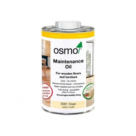 Масло OSMO 3098 для ухода за полами Pflege-Ol Бесцветное полуматовое с антискользящим эффектом (R9) 10 л