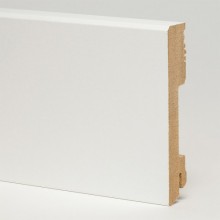 Плинтус Pedross 5913 МДФ White белый глянцевый 100 x 18 мм