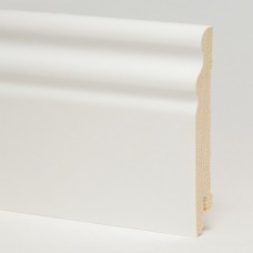 Плинтус шпонированный Pedross Белый гладкий SEG 100 95 x 15 мм