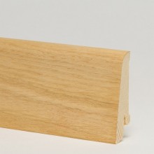 Плинтус шпонированный Pedross Дуб без покрытия 58 x 20 мм