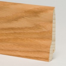 Плинтус шпонированный Pedross Дуб красный 80 x 20 мм