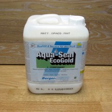 Однокомпонентный акрилово-полиуретановый лак на водной основе Berger Aqua-Seal EcoGold (Германия) полуматовый 5 л