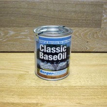 Тонированное масло глубокого проникновения Berger Classic Base Oil Color (Германия) эбен/ebony 0,125 литра