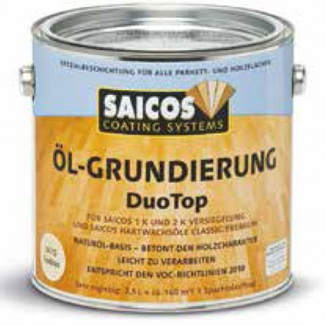 Цветная грунтовка на основе масла SAICOS Ol-Grundierung DuoTop (Германия) 3490 (эбеновое дерево прозрачный) 2,5л