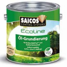 Масляная грунтовка SAICOS Ecoline Ol-Grundierung (Германия) 3458Eco (дуб прозрачный) 2,5л