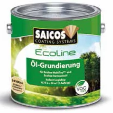 Масляная грунтовка SAICOS Ecoline Ol-Grundierung (Германия) 3490Eco (эбеновое дерево прозрачный) 2,5л