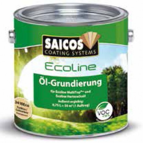 Масляная грунтовка SAICOS Ecoline Ol-Grundierung (Германия) 3474Eco (базальтовый серый прозрачный) 2,5л