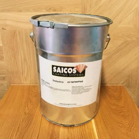 Масло с твердым воском с УФ отверждением Saicos Industrie UV Hartwachsol (Германия) 8712 - 10 литров