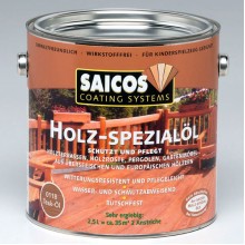 Масло для террасной доски SAICOS Holz-Spezialol (Германия) 0122 белое, прозрачное пробник 125 мл