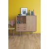 ПВХ плитка для пола Quick-Step Alpha Vinyl Дуб хлопковый натуральный (Cotton oak natural) коллекция Bloom AVMPU40104