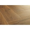 ПВХ плитка для пола Quick-Step Alpha Vinyl Herringbone (классическая елка) Эко карамельный (Botanic caramel oak) коллекция Ciro AVHBU40364