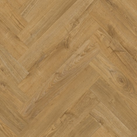 ПВХ плитка для пола Quick-Step Vinyl Flex Herringbone (классическая елка) Дуб осенний медовый (Fall oak honey) коллекция Pristine SGHBC20333