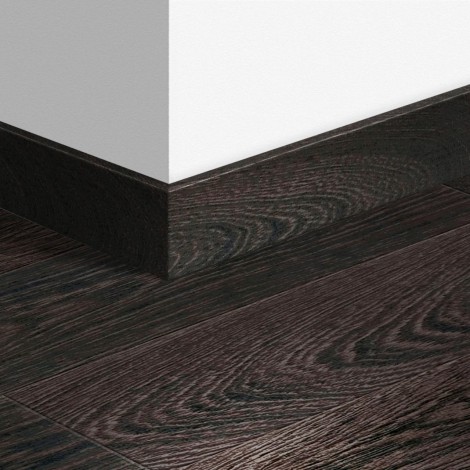 МДФ плинтус Quick-Step Parquet Венге (Wenge) QSPSKR01000 в цвет декора ламината UF1000 / U1000 / QSG047