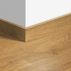 МДФ плинтус Quick-Step Parquet Доска дуба кембриджского натурального (Cambridge oak natural) QSPSKR01662 в цвет декора ламината LPU1662