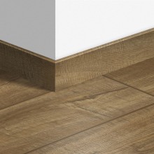 МДФ плинтус Quick-Step Parquet Дуб выскобленный серо-коричневый (Scraped oak grey brown) QSPSKR01850 в цвет декора ламината IM1850 / IMU1850