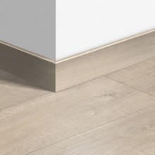 МДФ плинтус Quick-Step Parquet Дуб пиленый бежевый (Saw cut oak beige) QSPSKR01857 в цвет декора ламината IM1857 / IMU1857
