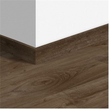 МДФ плинтус Quick-Step Parquet Дуб темно-коричневый промасленный (Dark brown oak oiled) QSPSKR03460 в цвет декора ламината U3460