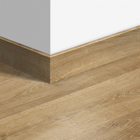 МДФ плинтус Quick-Step Parquet Дуб природный натуральный (Riva oak natural) QSPSKR03578 в цвет декора ламината EL3578 / U3578 / UF3578 / PER3578