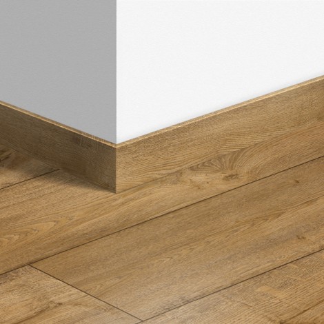 Виниловый плинтус Quick-Step стандартный Дуб теплый натуральный (Warm oak natural) QSVSK40094 (PUGP40094 PUCL40094) 58 x 12 мм