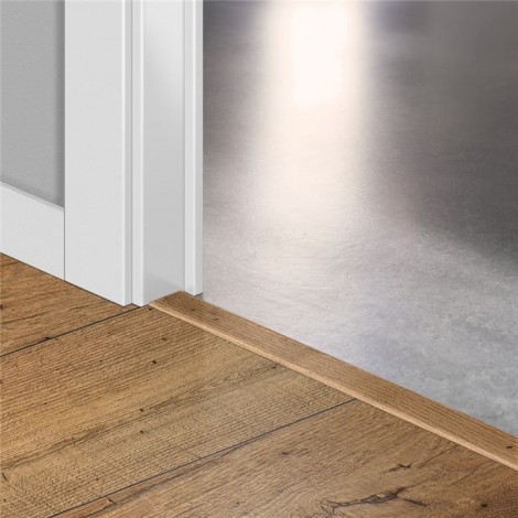 HDF профиль-порог для пола и лестниц Quick-Step Incizo 5 in 1 QSINCP01541 в цвет декора ламината Каштан реставрированный натур (Reclaimed chestnut natural) UW1541-UFW1541-UWN1541