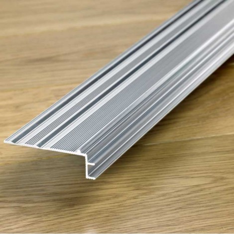 Профиль алюминиевый Quick-Step Incizo для лестниц (для ламината 8 мм) NEINCPBASE8 71 x 21 мм