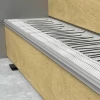Профиль лестничный алюминиевый Quick-Step Incizo для паркетной доски NEWINCPBASE 73 x 12 мм