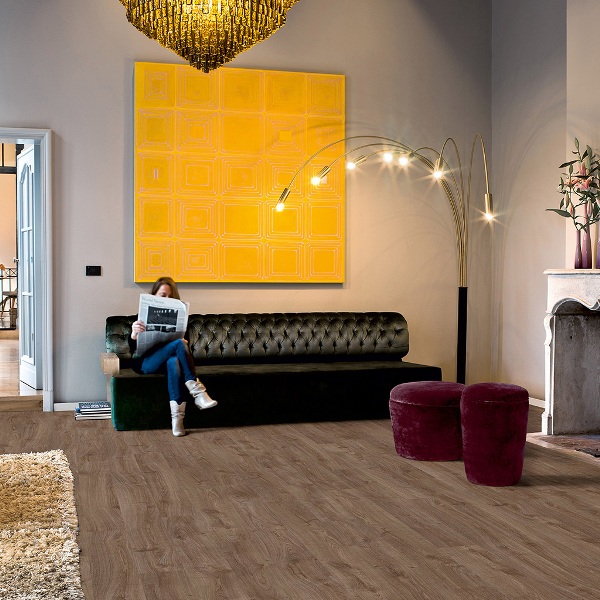 Ламинат Quick-Step Eligna U 3460 дуб коричневый промасленный