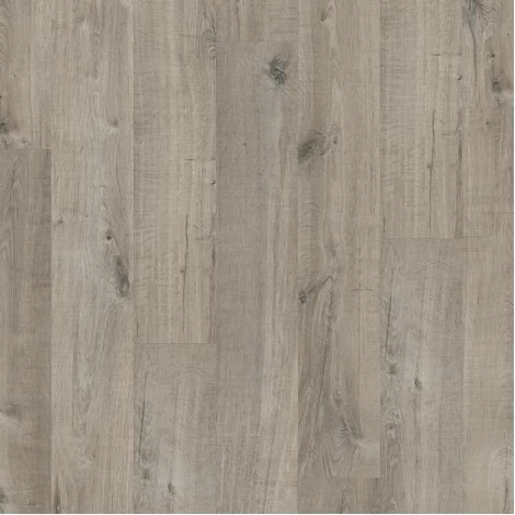 ПВХ плитка для пола Quick-Step Livyn Дуб хлопковый темно-серый коллекция Pulse Click PUCL40106