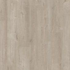 ПВХ плитка для пола Quick-Step Livyn Дуб хлопковый светло-серый коллекция Pulse Click PUCL40105