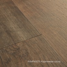 Плитка ПВХ Quick-Step Коричневая сосна (Sundown Pine) коллекция Alpha Vinyl Medium Planks AVMP40075