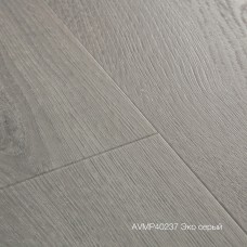 Плитка ПВХ Quick-Step Эко серый (Botanic grey) коллекция Alpha Vinyl Medium Planks AVMP40237
