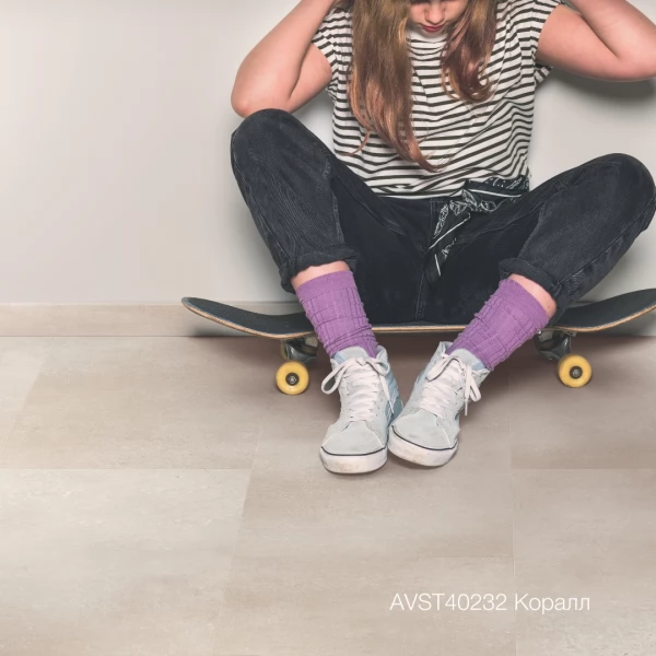 Плитка ПВХ Quick-Step Коралл (Coral Rock) коллекция Alpha Vinyl Tiles AVST40232