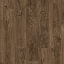 Плитка ПВХ Quick-Step Дуб коттедж темно-коричневый коллекция Balance Click Plus BACP40027